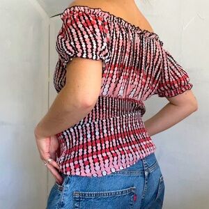 Sheer 90s Vintage Blouse